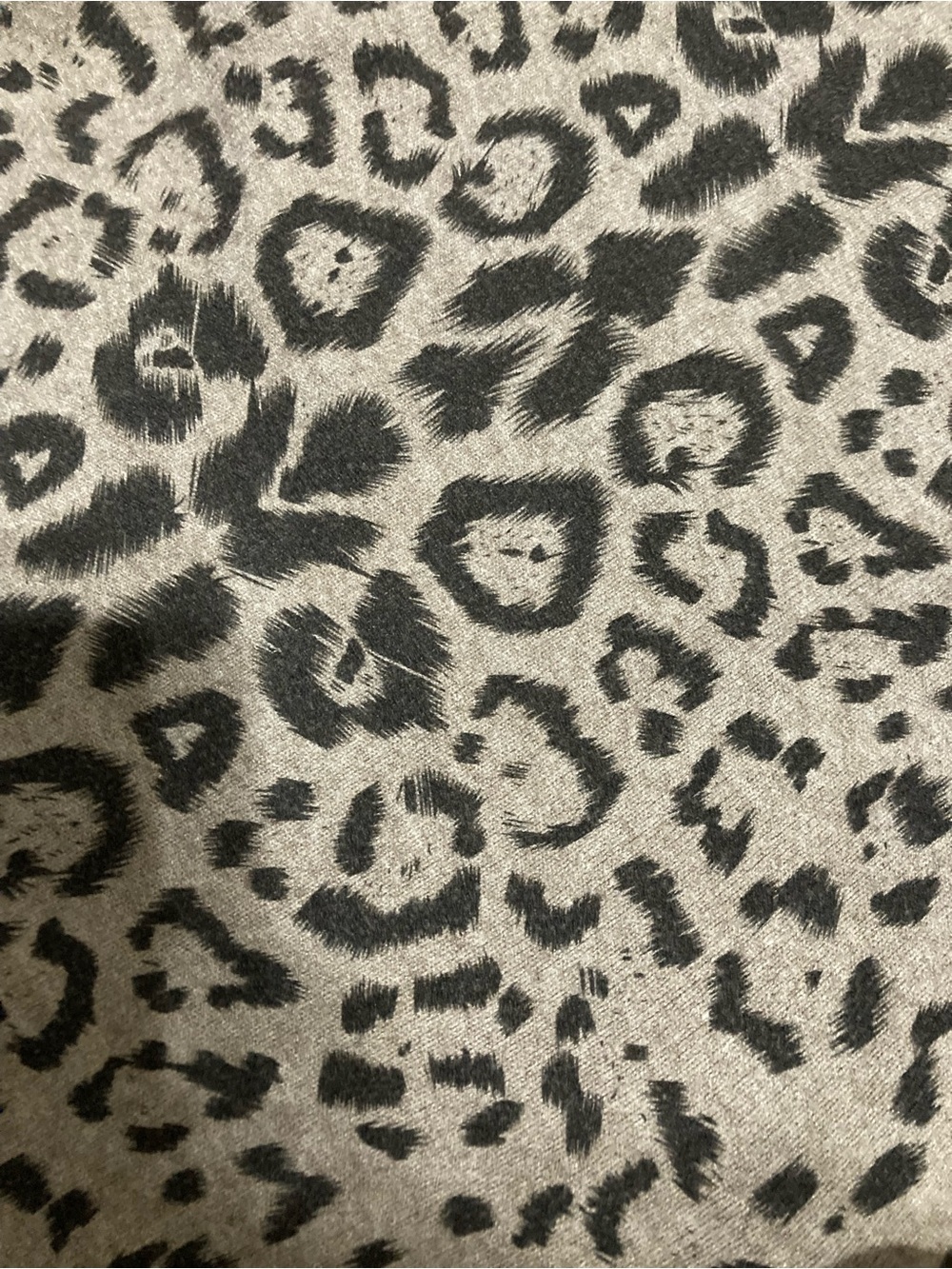 Leopard Print Poncho - Picture 4 of 5